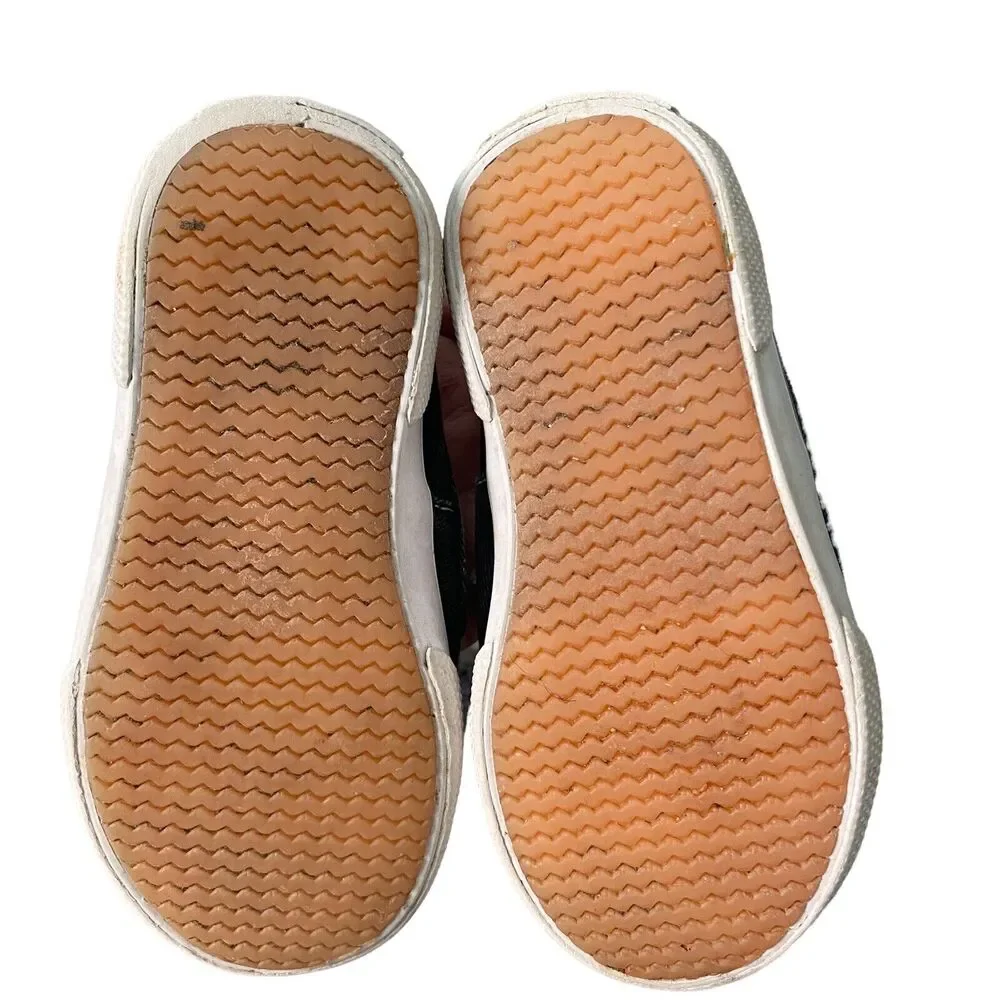 Sperry Top-Sider Kids Size 7 Halyard Slip On Boat Shoes Blue White Baby Unisex